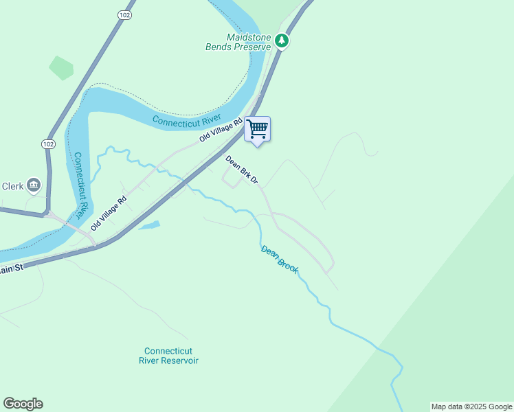 map of restaurants, bars, coffee shops, grocery stores, and more near 48 Dean Brook Drive in Northumberland