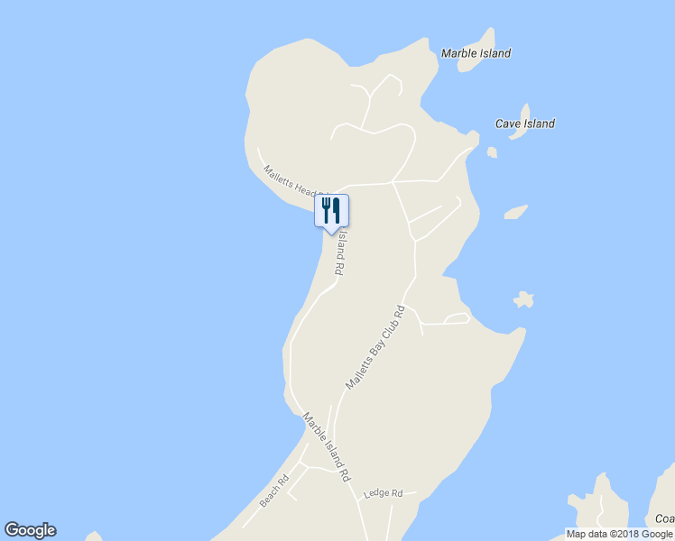 map of restaurants, bars, coffee shops, grocery stores, and more near 983 Marble Island Road in Colchester