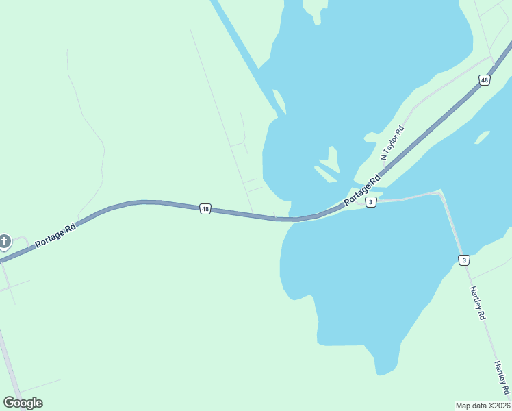 map of restaurants, bars, coffee shops, grocery stores, and more near 1179 Kawartha Lakes County Road 48 in Kirkfield