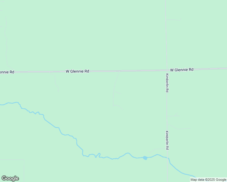 map of restaurants, bars, coffee shops, grocery stores, and more near 3150 Jones Road in Glennie