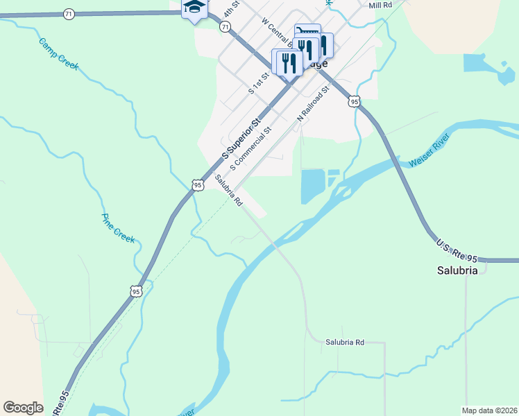map of restaurants, bars, coffee shops, grocery stores, and more near 2784 Salubria Road in Cambridge