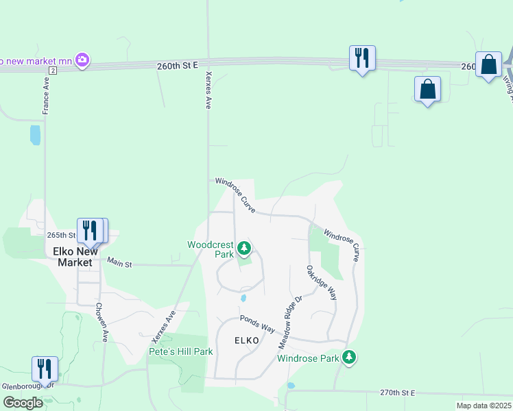 10150 Windrose Curve, Elko New Market MN Walk Score