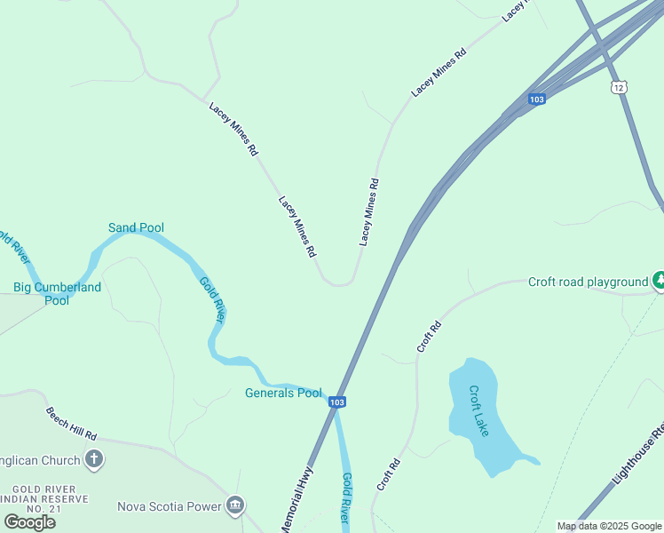 map of restaurants, bars, coffee shops, grocery stores, and more near 316 Lacey Mines Road in Chester Basin