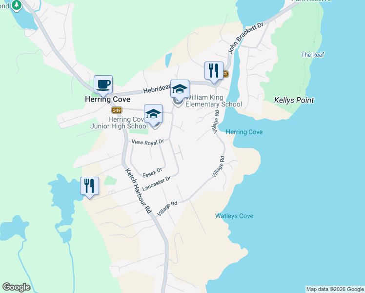 map of restaurants, bars, coffee shops, grocery stores, and more near 12 Dragonfly Lane in Herring Cove