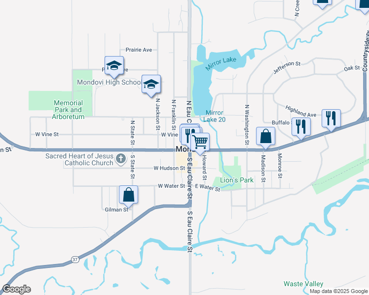 116 West Main Street, Mondovi WI Walk Score