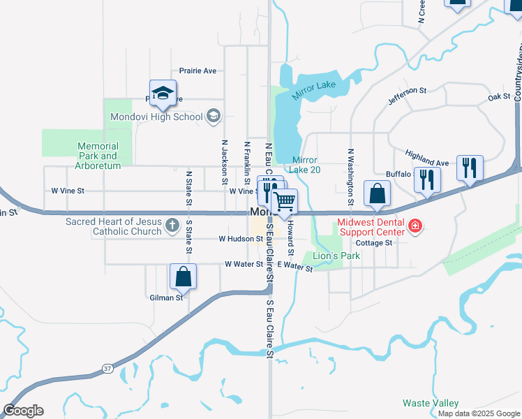 116 West Main Street, Mondovi WI Walk Score