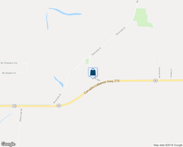 map of restaurants, bars, coffee shops, grocery stores, and more near 34046 Orleans Road Southwest in Albany