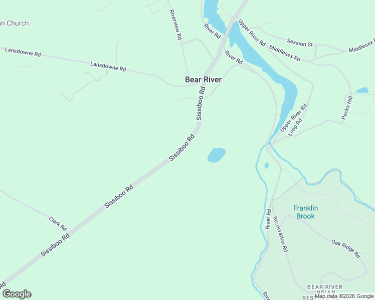 map of restaurants, bars, coffee shops, grocery stores, and more near 6866 Sissiboo Road in Bear River