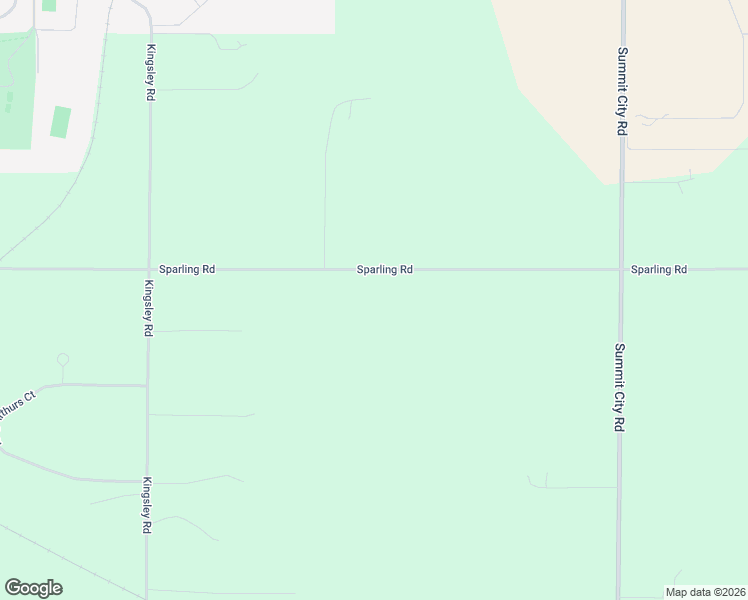map of restaurants, bars, coffee shops, grocery stores, and more near 2000-2998 Sparling Road in Kingsley
