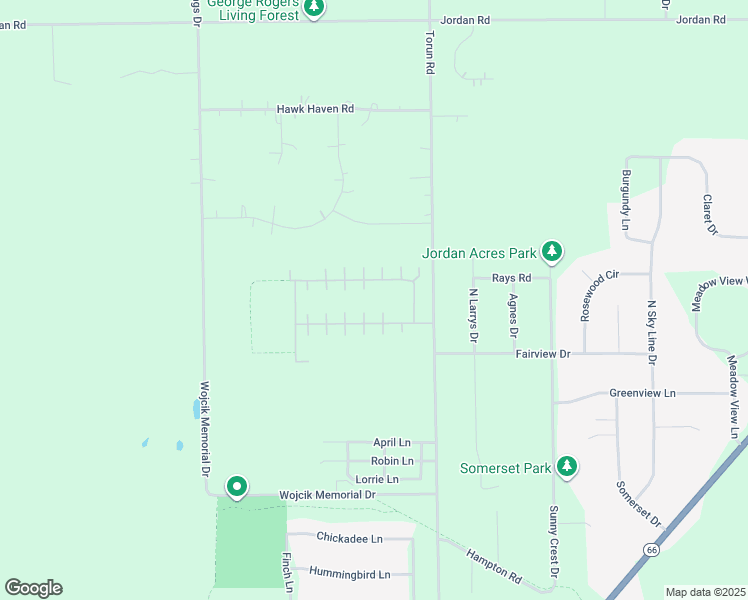map of restaurants, bars, coffee shops, grocery stores, and more near 201 Old Wausau Rd in Stevens Point