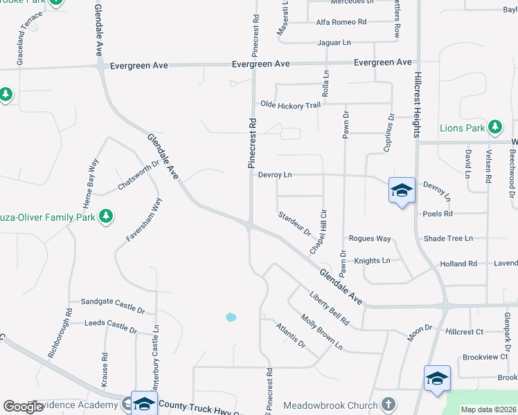 map of restaurants, bars, coffee shops, grocery stores, and more near 3242 Glendale Avenue in Green Bay