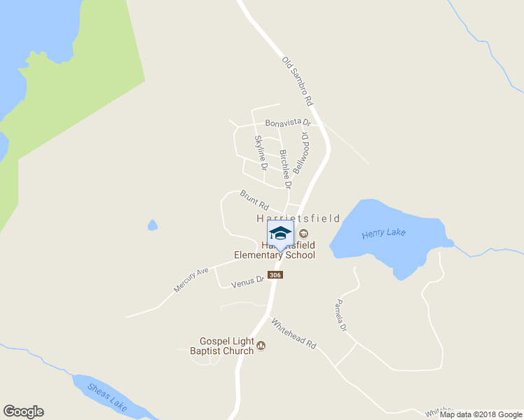 map of restaurants, bars, coffee shops, grocery stores, and more near 36 Brunt Road in Harrietsfield