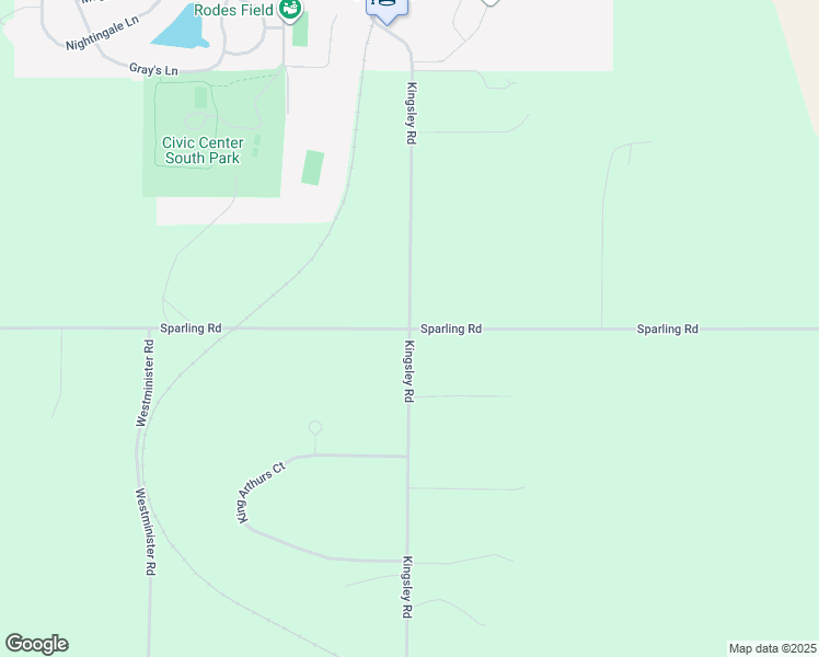 map of restaurants, bars, coffee shops, grocery stores, and more near 2000 Sparling Road in Kingsley