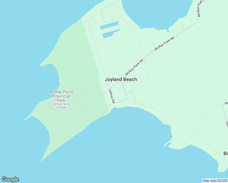 map of restaurants, bars, coffee shops, grocery stores, and more near 3969 Hilltop Road in Orillia