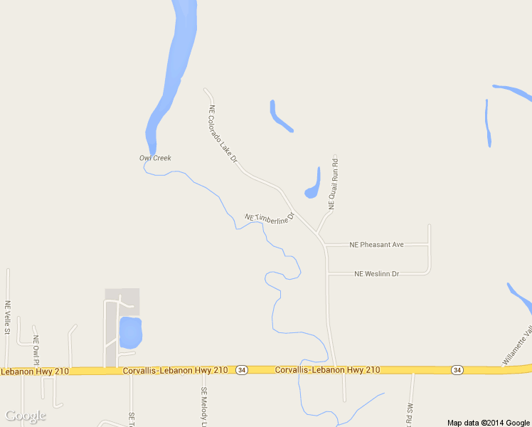 map of restaurants, bars, coffee shops, grocery stores, and more near 29471 NE Timberline Dr in Corvallis