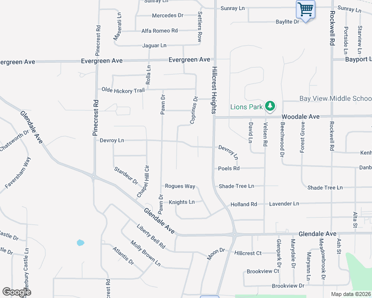 map of restaurants, bars, coffee shops, grocery stores, and more near 1090 Coprinus Court in Green Bay