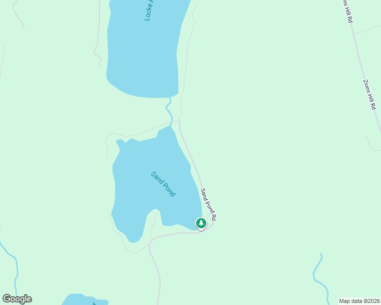 map of restaurants, bars, coffee shops, grocery stores, and more near 236 Sand Pond Road in Chesterville