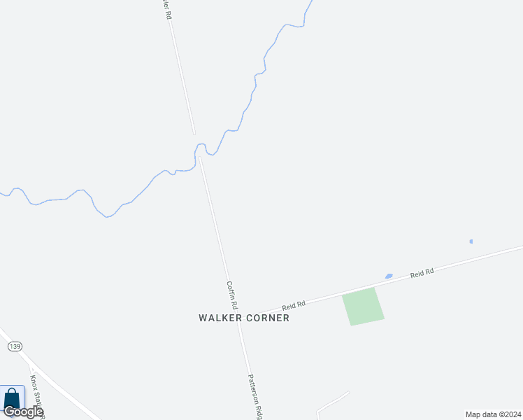 map of restaurants, bars, coffee shops, grocery stores, and more near 32 Reid Road in Thorndike