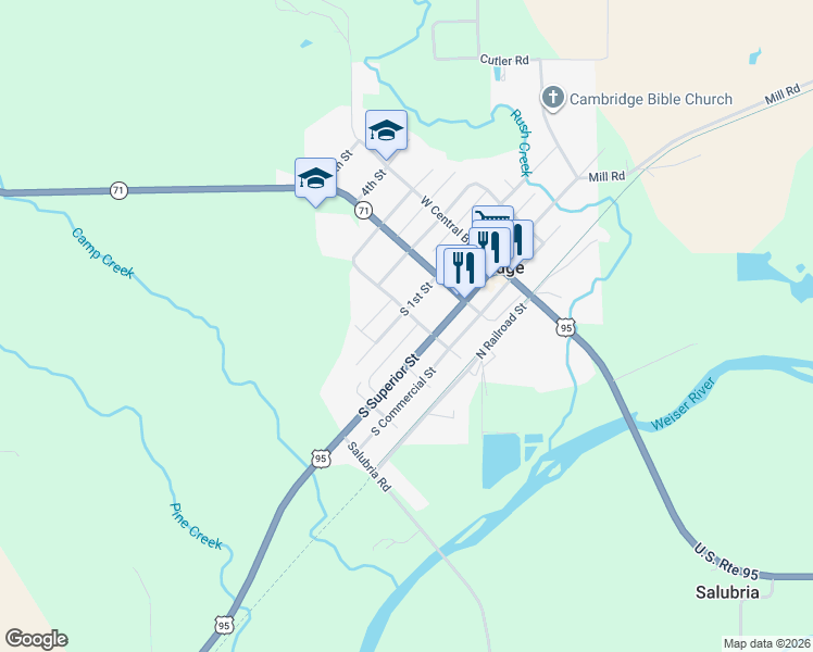 map of restaurants, bars, coffee shops, grocery stores, and more near 85 Washington Avenue in Cambridge