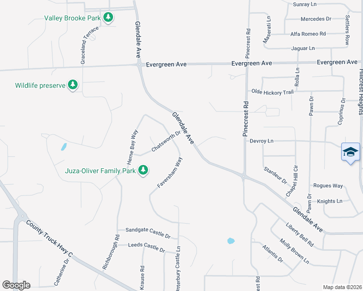 map of restaurants, bars, coffee shops, grocery stores, and more near 1106 Faversham Way in Green Bay