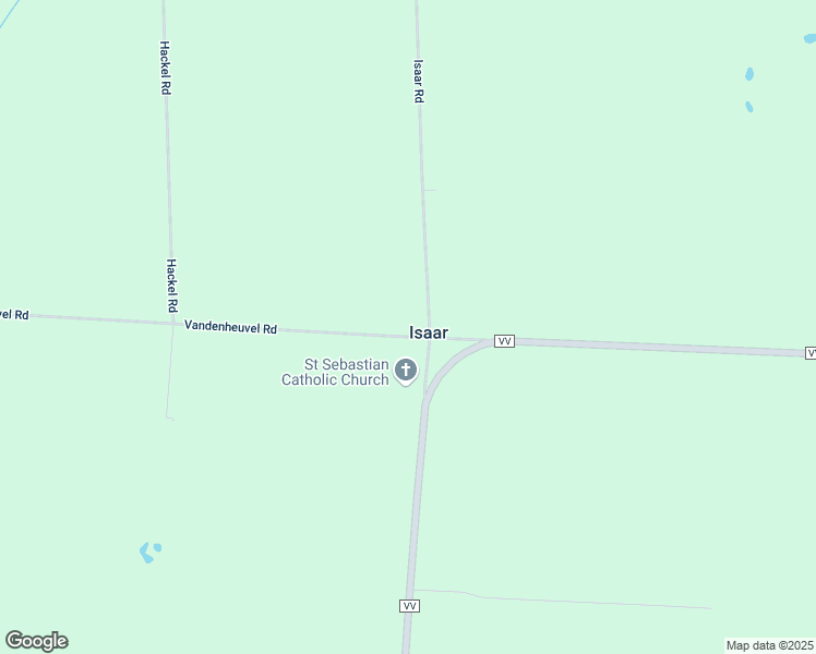 map of restaurants, bars, coffee shops, grocery stores, and more near N9315 Isaar Road in Seymour
