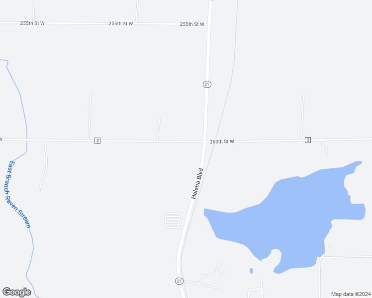 map of restaurants, bars, coffee shops, grocery stores, and more near 3071 West 260th Street in New Prague