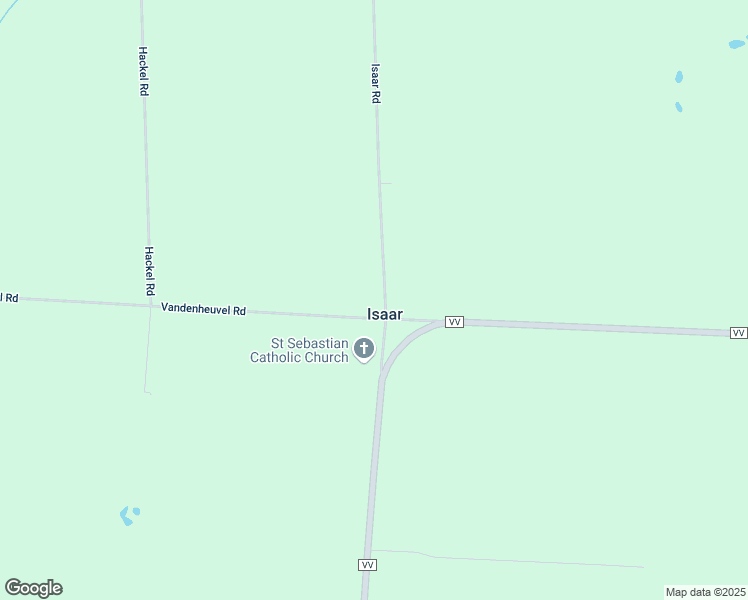 map of restaurants, bars, coffee shops, grocery stores, and more near N9315 Isaar Road in Seymour