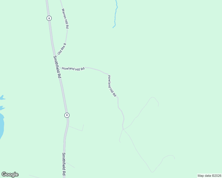 map of restaurants, bars, coffee shops, grocery stores, and more near 25 Howland Hill Road in Belgrade