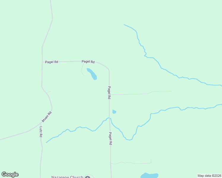 map of restaurants, bars, coffee shops, grocery stores, and more near N9106 Pagel Road in Iola