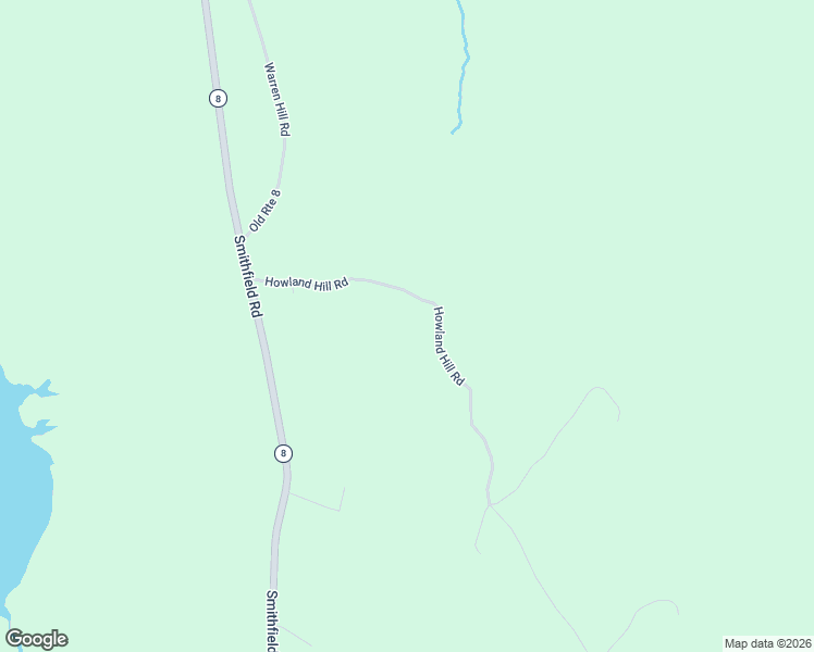 map of restaurants, bars, coffee shops, grocery stores, and more near 25 Howland Hill Road in Belgrade