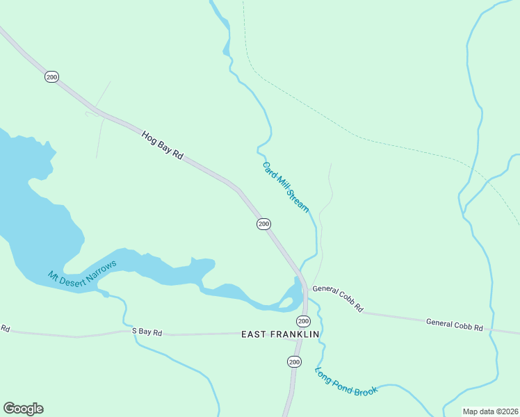 map of restaurants, bars, coffee shops, grocery stores, and more near 208-226 Hog Bay Road in Franklin