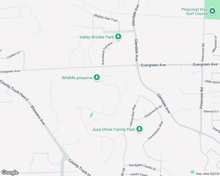 map of restaurants, bars, coffee shops, grocery stores, and more near 1223 Folkstone Dr in Green Bay