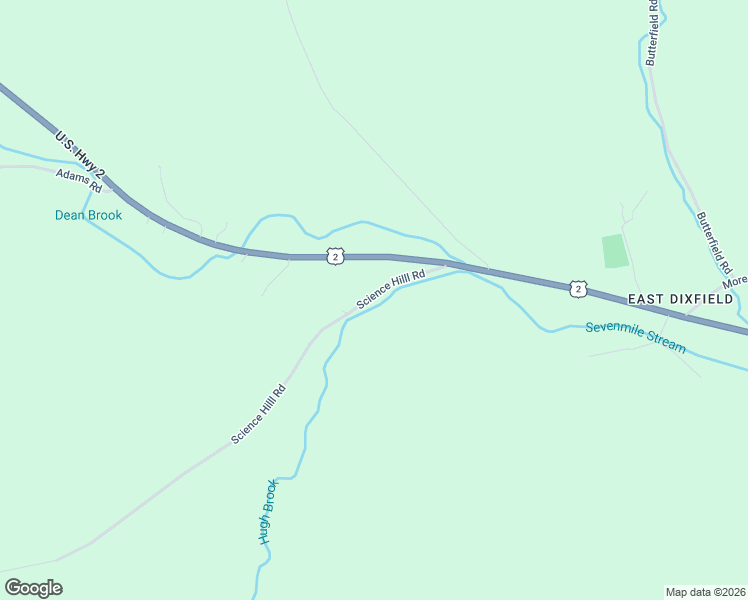 map of restaurants, bars, coffee shops, grocery stores, and more near 1099 Maine 17 in Dixfield