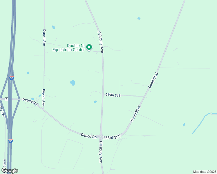 map of restaurants, bars, coffee shops, grocery stores, and more near 25915 Pillsbury Avenue in Elko New Market