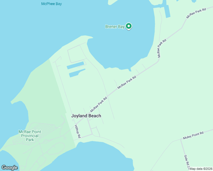 map of restaurants, bars, coffee shops, grocery stores, and more near 4049 Bayview Avenue in Orillia