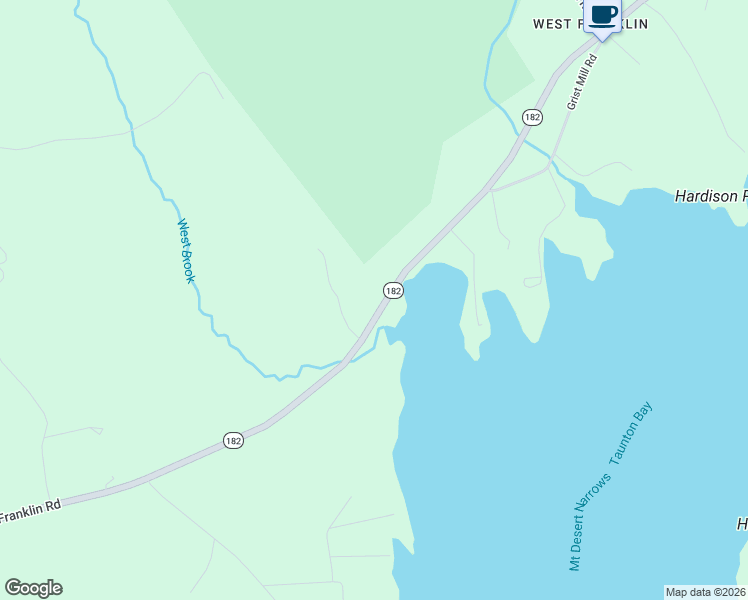 map of restaurants, bars, coffee shops, grocery stores, and more near 139 West Franklin Road in Franklin