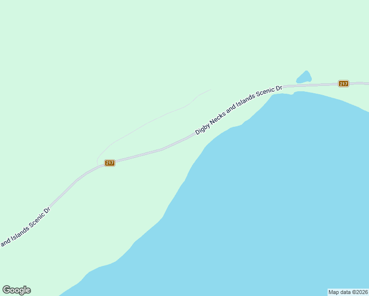 map of restaurants, bars, coffee shops, grocery stores, and more near 9465 Nova Scotia 217 in Digby