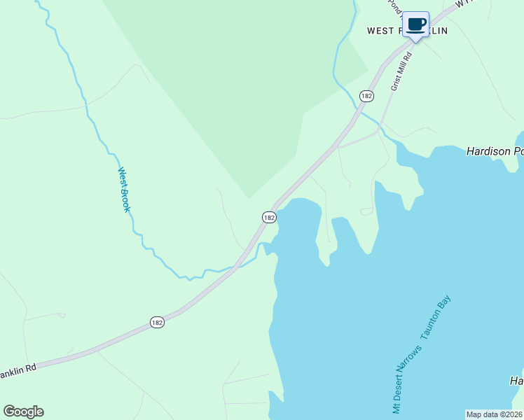 map of restaurants, bars, coffee shops, grocery stores, and more near 139 West Franklin Road in Franklin