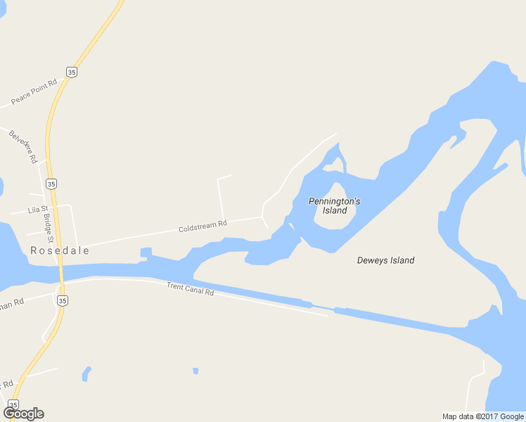 map of restaurants, bars, coffee shops, grocery stores, and more near 114 Coldstream Road in Kawartha Lakes