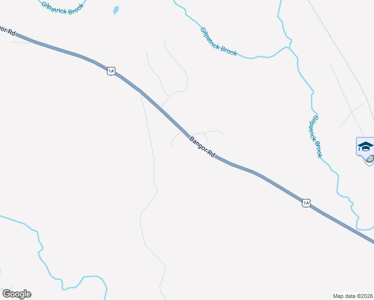 map of restaurants, bars, coffee shops, grocery stores, and more near 428 Bangor Road in Ellsworth