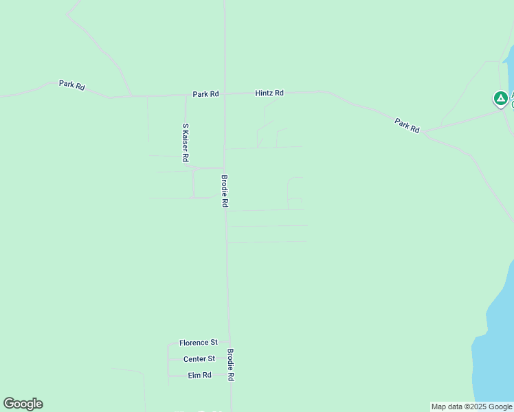 map of restaurants, bars, coffee shops, grocery stores, and more near 2633 Brodie Road in South Branch
