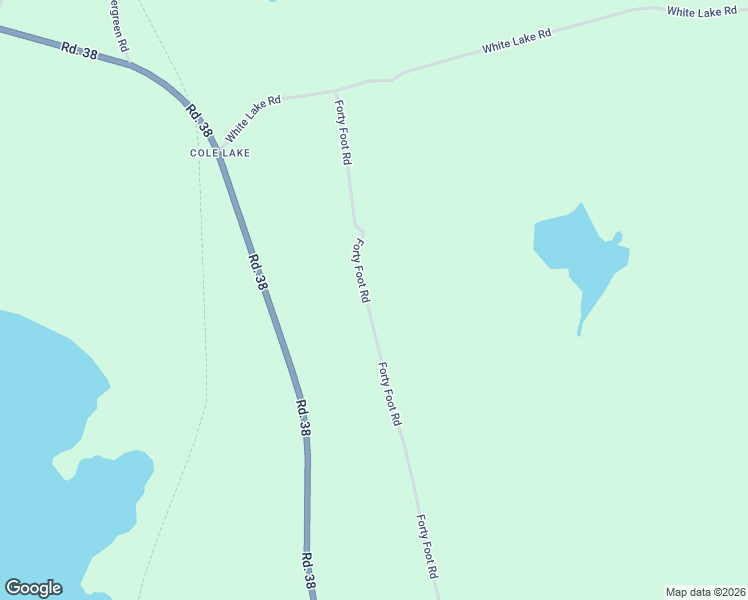 map of restaurants, bars, coffee shops, grocery stores, and more near 1718 Forty Foot Road in Central Frontenac