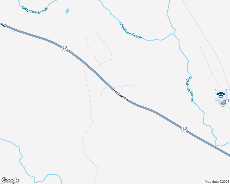 map of restaurants, bars, coffee shops, grocery stores, and more near 428 Bangor Road in Ellsworth