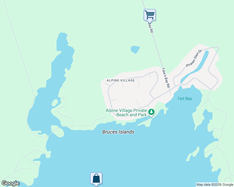 map of restaurants, bars, coffee shops, grocery stores, and more near 8 Swiss Crescent in Peterborough County
