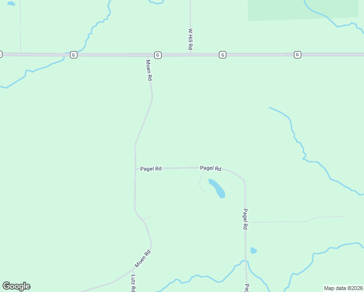 map of restaurants, bars, coffee shops, grocery stores, and more near N9170 Pagel Road in Iola