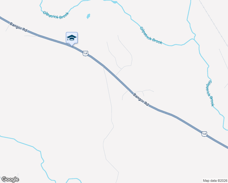 map of restaurants, bars, coffee shops, grocery stores, and more near 458 Bangor Road in Ellsworth