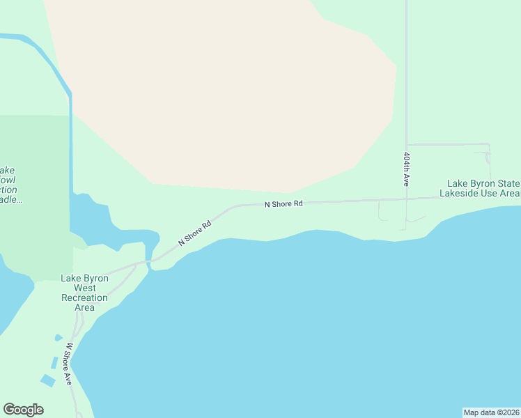 map of restaurants, bars, coffee shops, grocery stores, and more near 40301-40387 North Shore Road in Huron