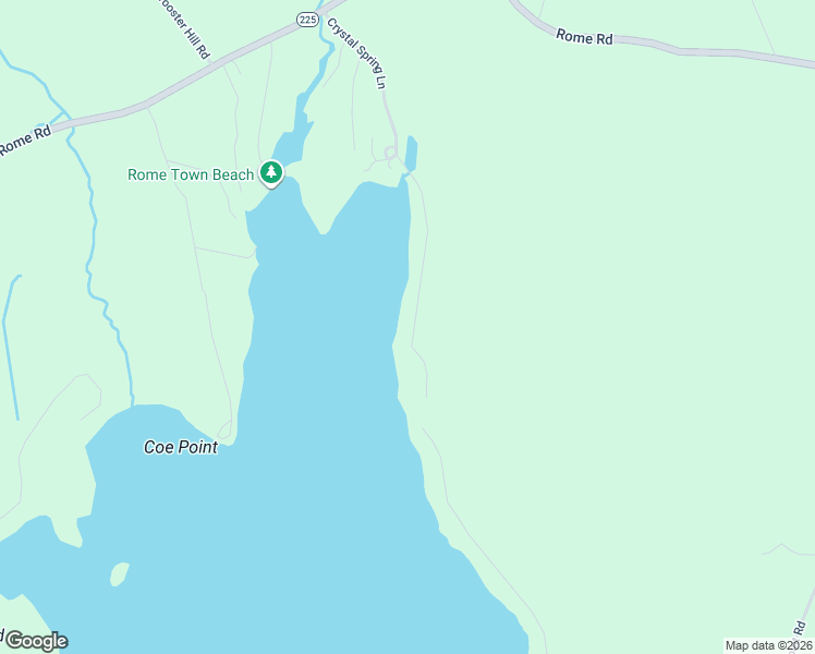 map of restaurants, bars, coffee shops, grocery stores, and more near 153 Crystal Spring Lane in Rome