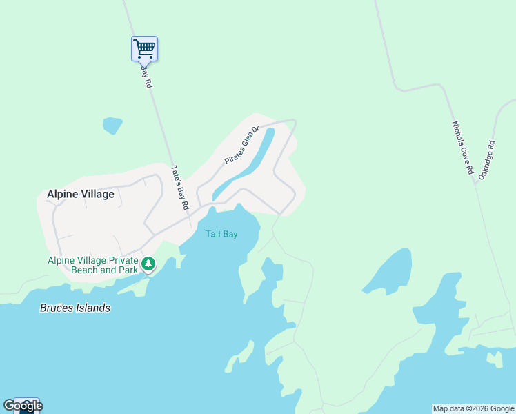 map of restaurants, bars, coffee shops, grocery stores, and more near 58 Pirates Glen Drive in Peterborough County