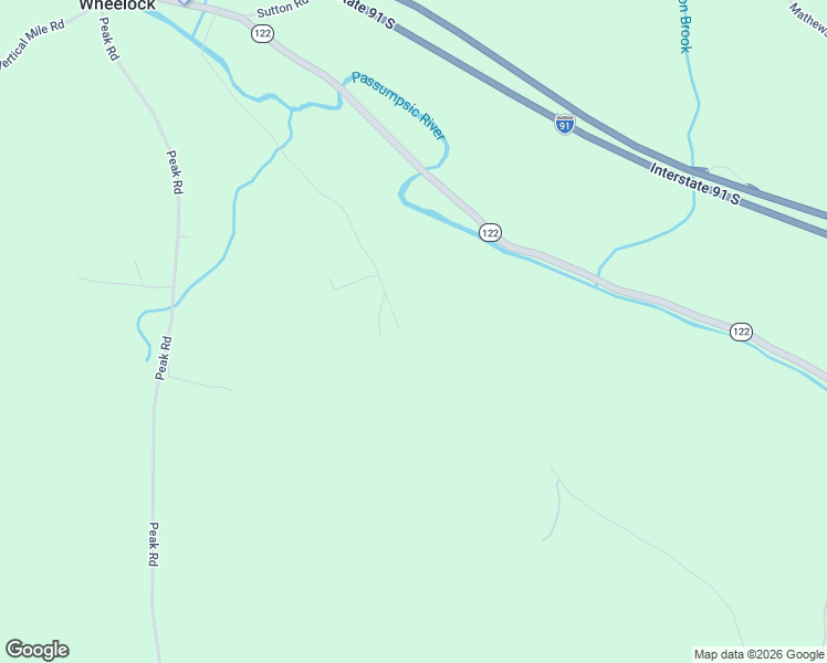map of restaurants, bars, coffee shops, grocery stores, and more near 3415 Fall Brook Road in Wheelock